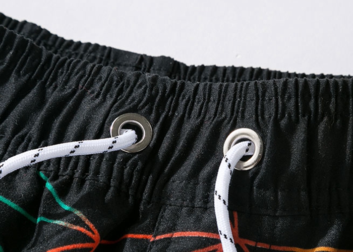 Men's shorts with string tie waist