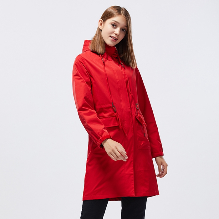 Women's Thin Windbreaker Red