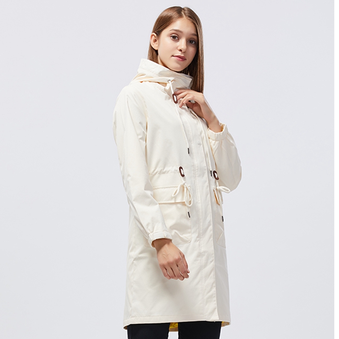 Women's Thin Windbreaker White