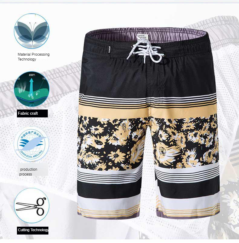 Men's shorts for swimming light and breathable