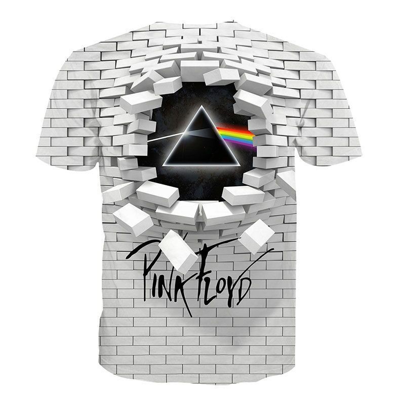 Short sleeve t-shirt 3D Pink Floyd Dark Side of the Wall