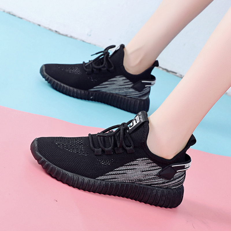 Women's running shoe Black women's sneaker shoe