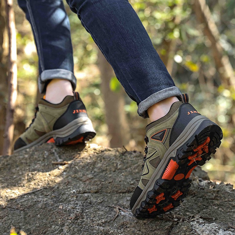 Men's new outdoor waterproof mountaineering shoes