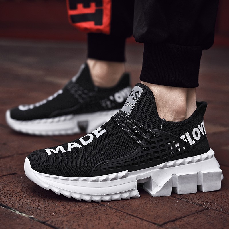 Black men's sneakers