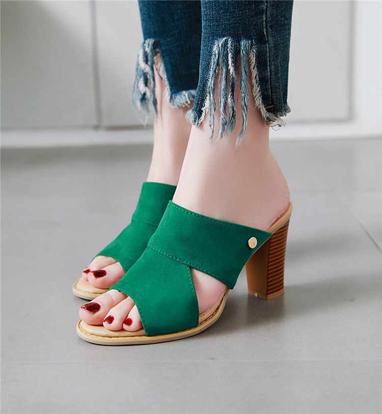 Women's high-heeled Sandals open toe