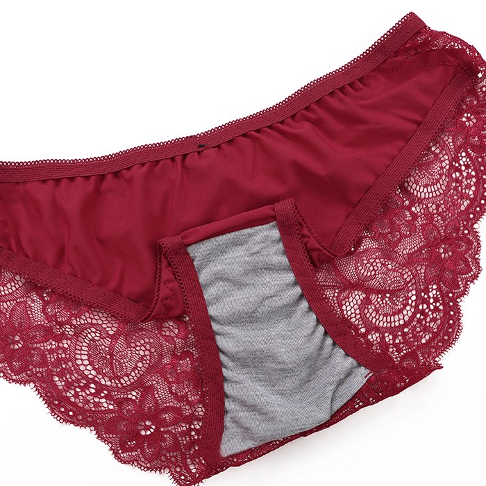 Women's underwear panties are padded for comfort