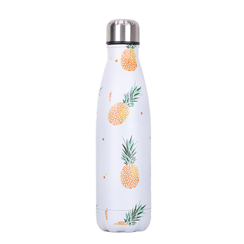 Fashionable pineapple outdoor water cup thermos