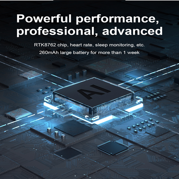 smart watch IP68 waterproof 1.78 inch color screen heart rate sleep monitoring fitness tracker