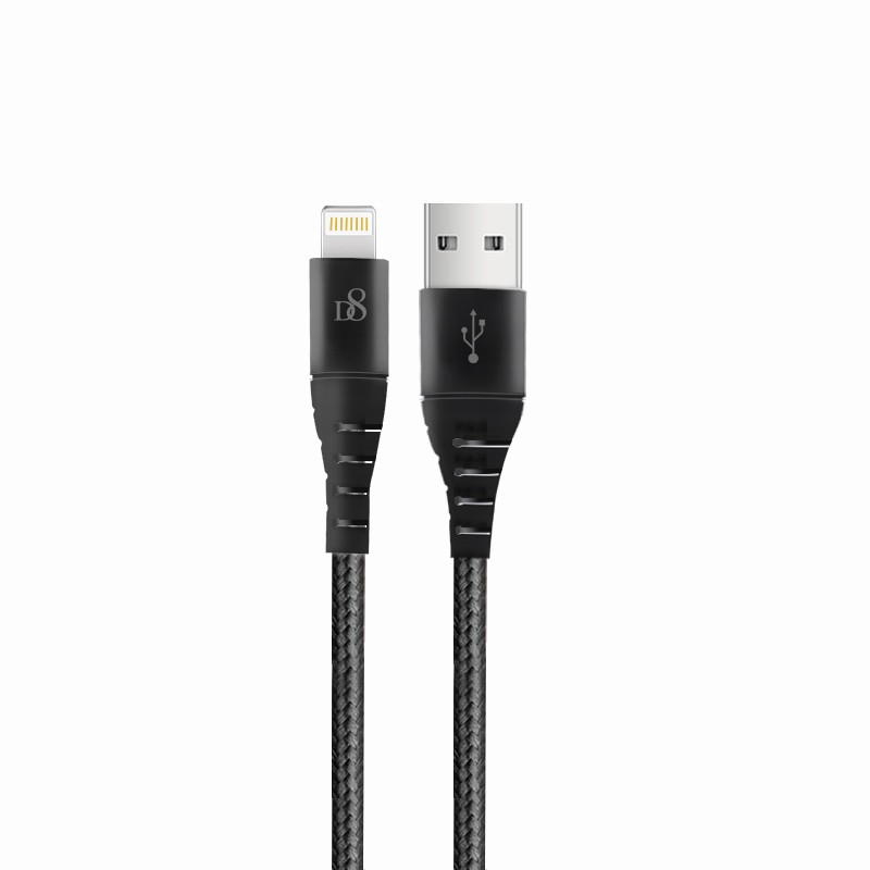 D8 Lightning Usb 1m  Data Cable for All Iphone High Quality   Fast Charging PSC-0301