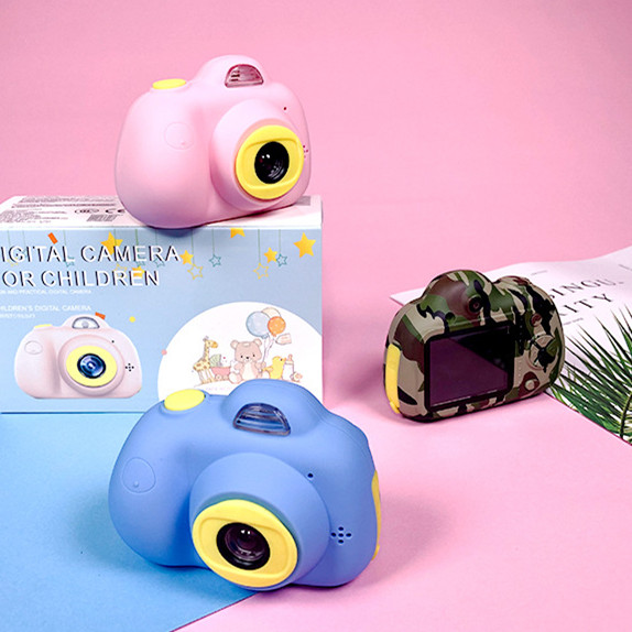 mini digital camera small SLR cartoon children's camera toy children's gift factory direct sales