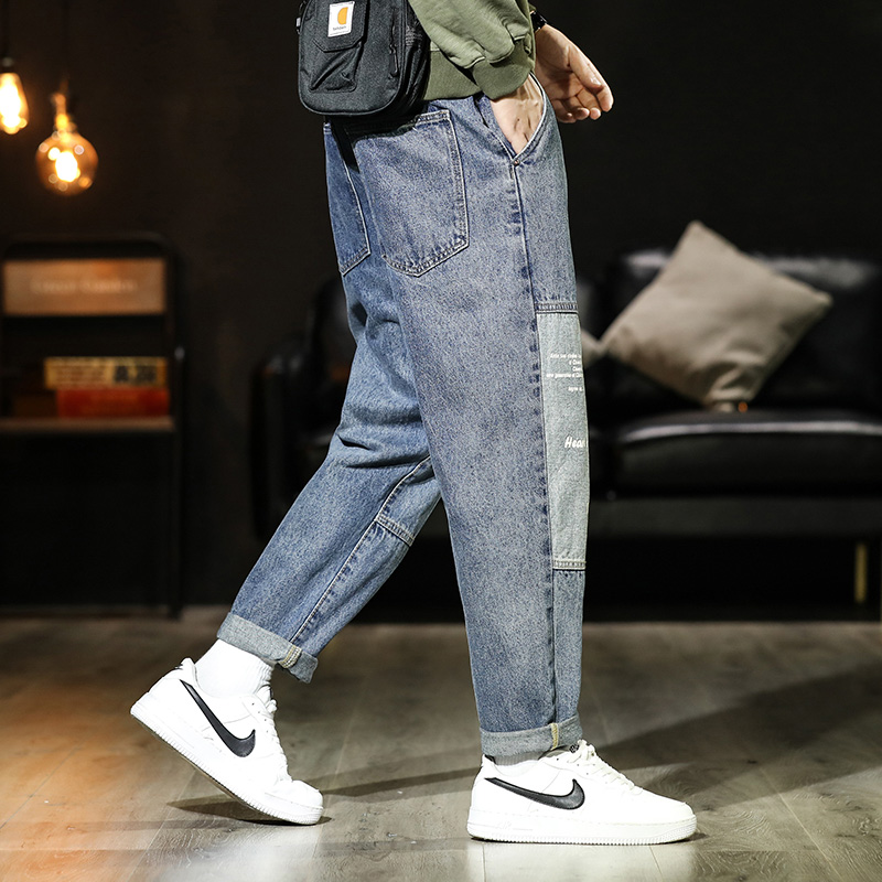 Denim loos fitting jeans for men