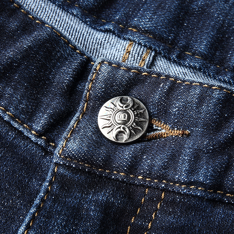 Quality material, stitching and buttons used for these men's jeans